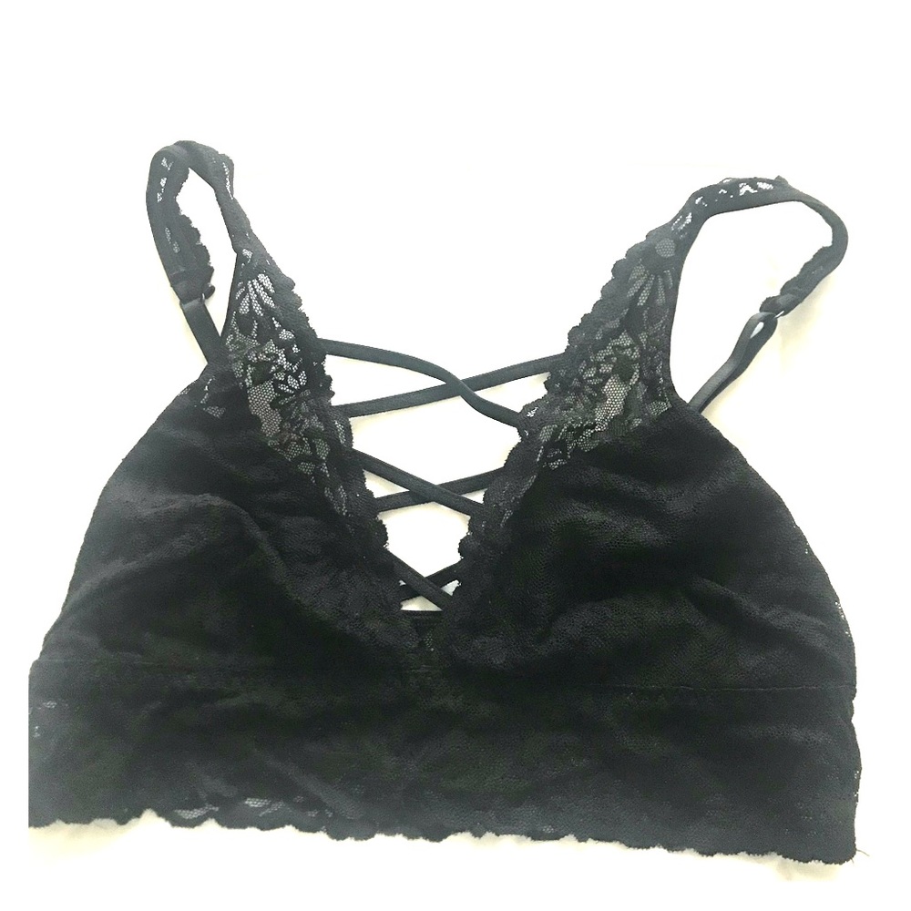 Victoria’s Secret pink lace bralette
